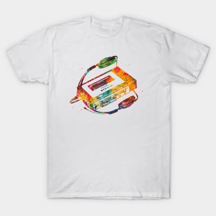 Vintage Walkman and Headphone T-Shirt